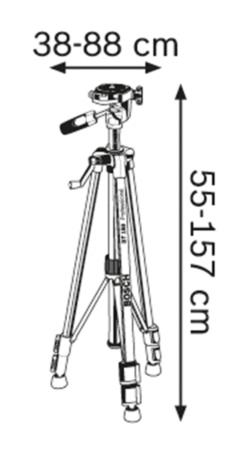 Снимка на  Строителен статив Bosch BT 150 Professional 0601096B00