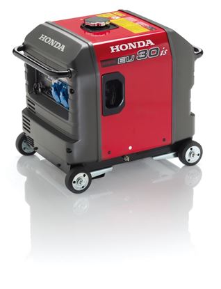 Снимка на Инверторен генератор HONDA EU30IS1 3.0 kVA, монофазен, инвертор, супербезшумен, подвижни колела, ел.стартер