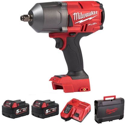 Снимка на Акумулаторен гайковерт Milwaukee M18FHIWF12-502X , 1/2",4933459696