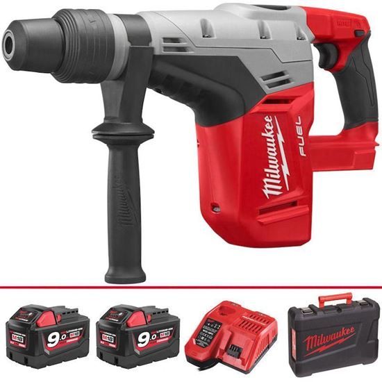 Снимка на Акумулаторен перфоратор Milwaukee M18CHM-902C M18 FUEL 5kg Class SDS-Max 4933451361