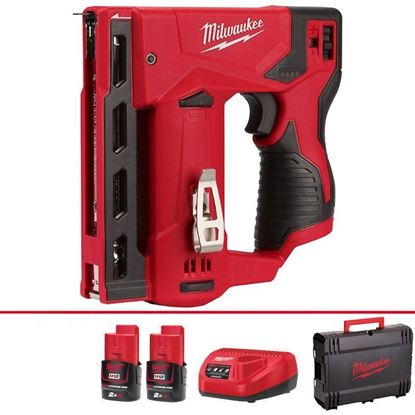 Снимка на Акумулаторен такер Milwaukee M12BST-202X,12V, 2x 2.0Ah 4933459635 