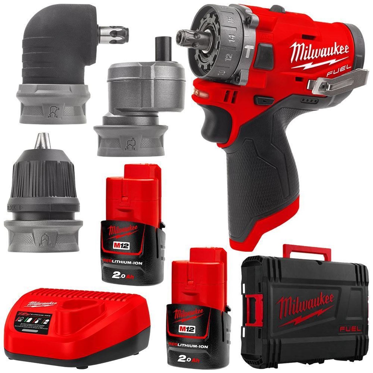 Снимка на Акумулаторен винтоверт Milwaukee M12FPDXKIT-202X,12 V,4933464138