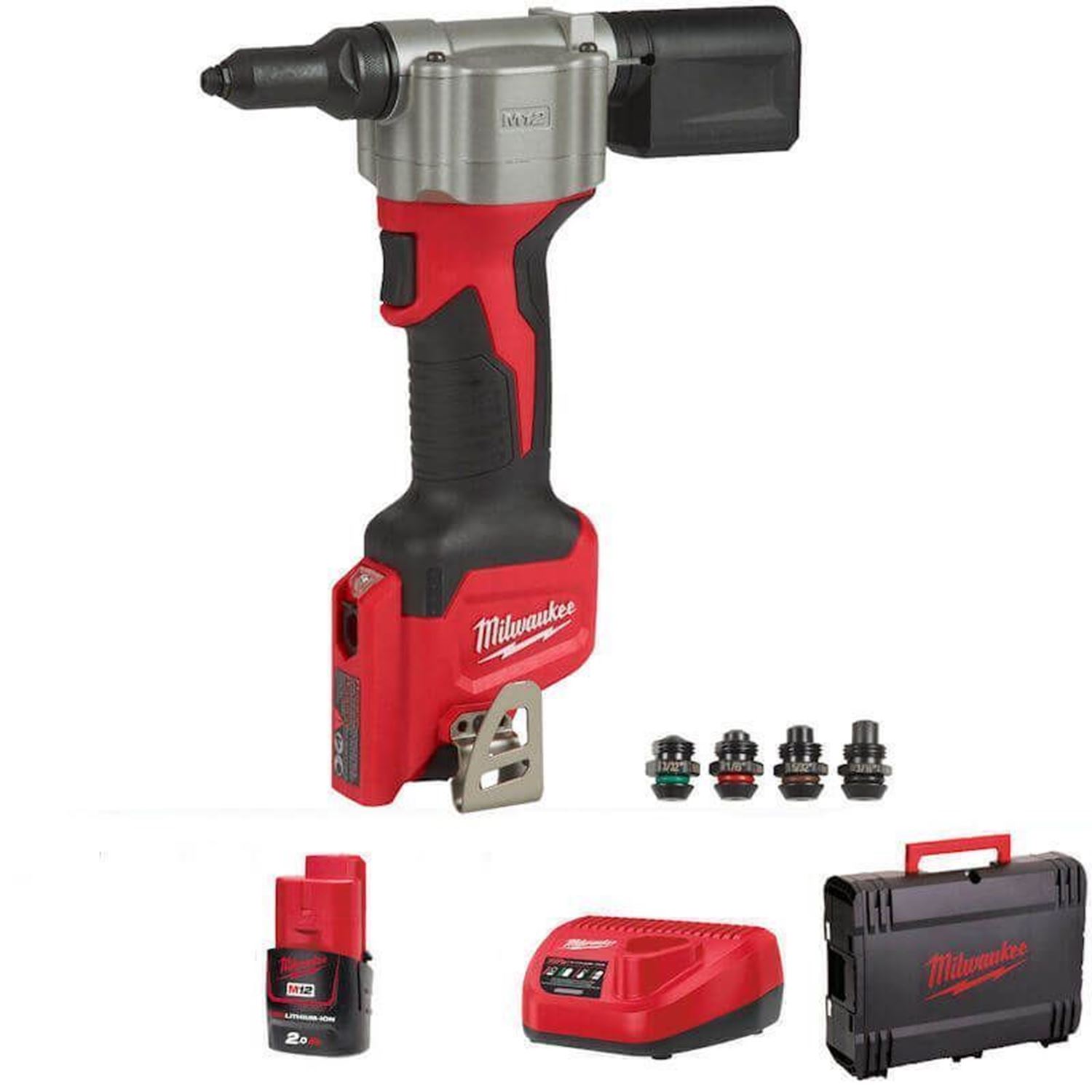 Снимка на Акумулаторна нитачка Milwaukee M12BPRT-201X,4933464405