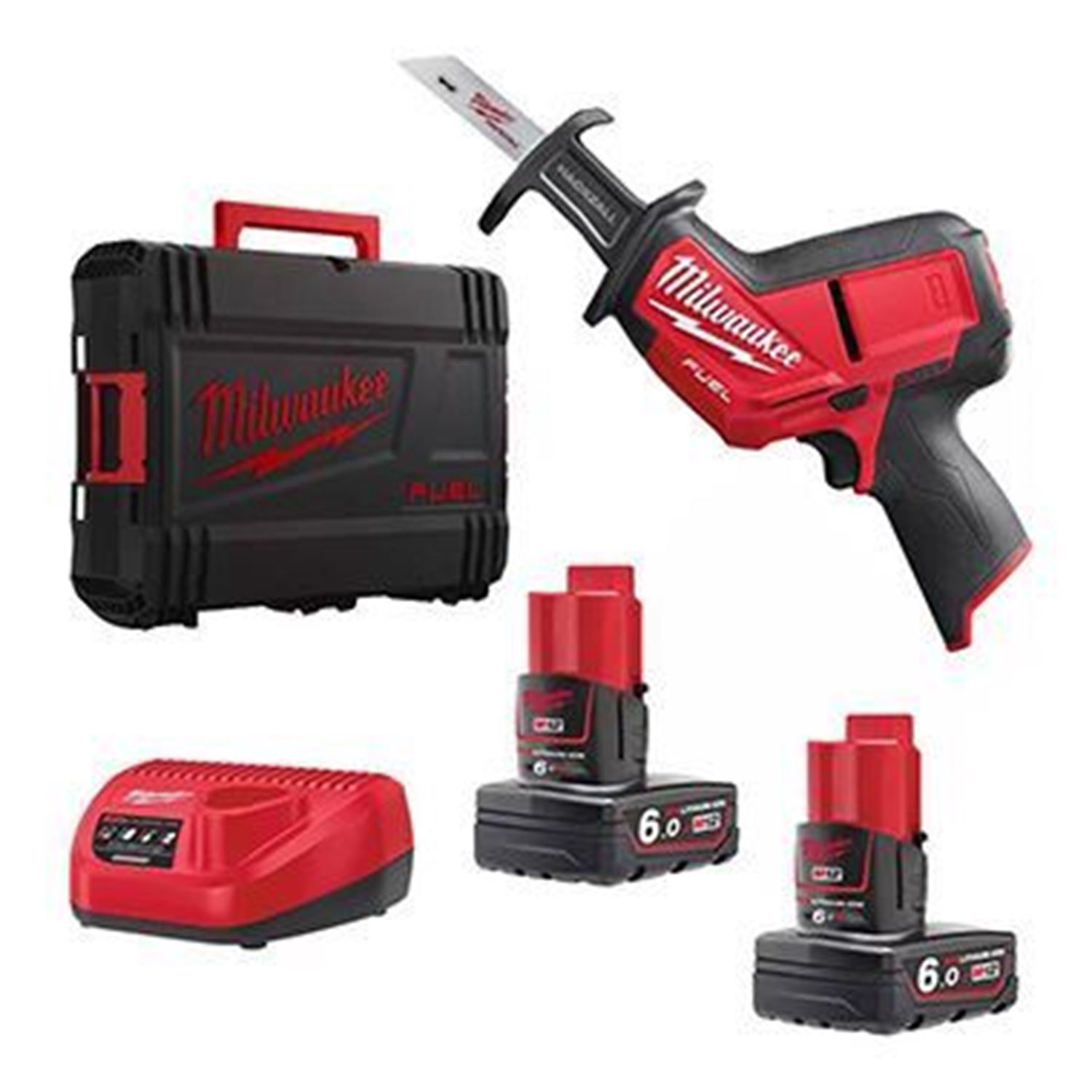 Снимка на Акумулаторен саблен трион Milwaukee M12CHZ-602X  4933451511