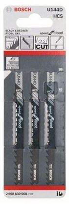 Снимка на Ножче за прободен трион U 144 D Speed for Wood;100 x 4-5,2 mm;2608630568