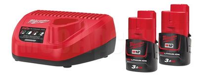 Снимка на Стартов сет Milwaukee M12NRG-302 NRG KIT;4933451902