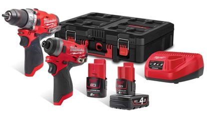 Снимка на Промо!Акумулаторен сет Milwaukee M12FPP2A-422P,4933478821