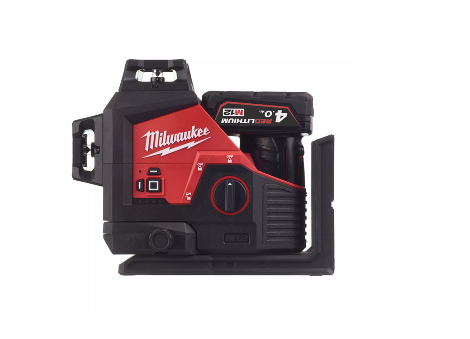 Снимка на Акумулаторен лазерен нивелир Milwaukee M12™ зелен лъч 360°,M123PL-401C,3 равнини,4933478102