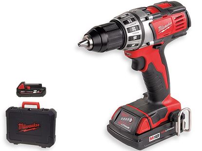 Снимка на Акумулаторен винтоверт Milwaukee M18BDD-202C 4933443555 