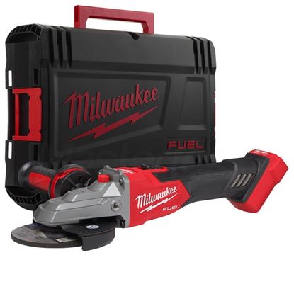 Снимка на Акумулаторен ъглошлайф Milwaukee M18FSAGF125XB-0X, SOLO, Куфар, 4933478438 