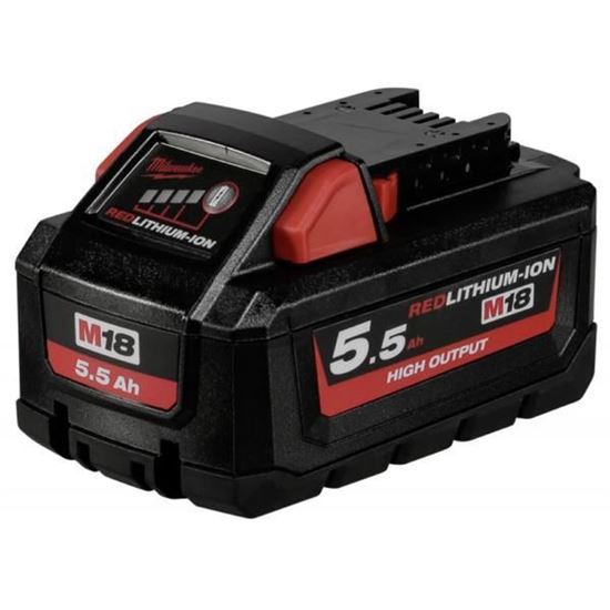 Снимка на Milwaukee M18HB5.5 LI-ION Батерия 5.5 AH,4932464712