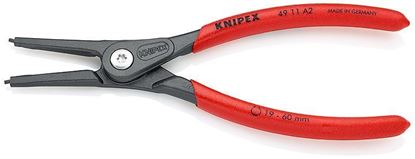 Снимка на Клещи за зегерови пръстени;180mm; Ø: 19÷60mm,Knipex 4911A2