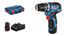Снимка на Акумулаторен винтоверт Bosch GSR 12V-35 FC ,2 x GBA 12V 3.0Ah,Приставка патронник GFA 12-B, куфар L-Boxx 06019H3001