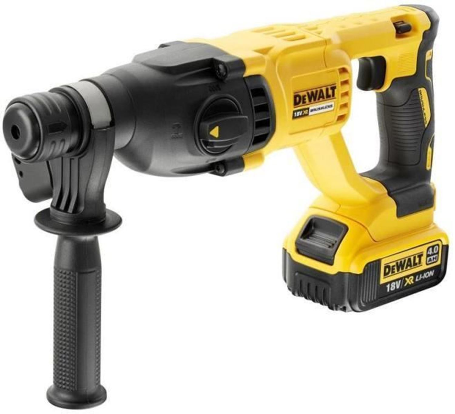 Снимка на Акумулаторен перфоратор DEWALT DCH133M1-QW ,1x18V 4.0 Ah