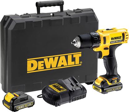 Снимка на Акумулаторен винтоверт DeWALT DCD710C2,2x1.3Ah,Куфар