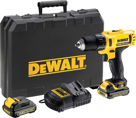 Снимка на Акумулаторен винтоверт DeWALT DCD710C2,2x1.3Ah,Куфар