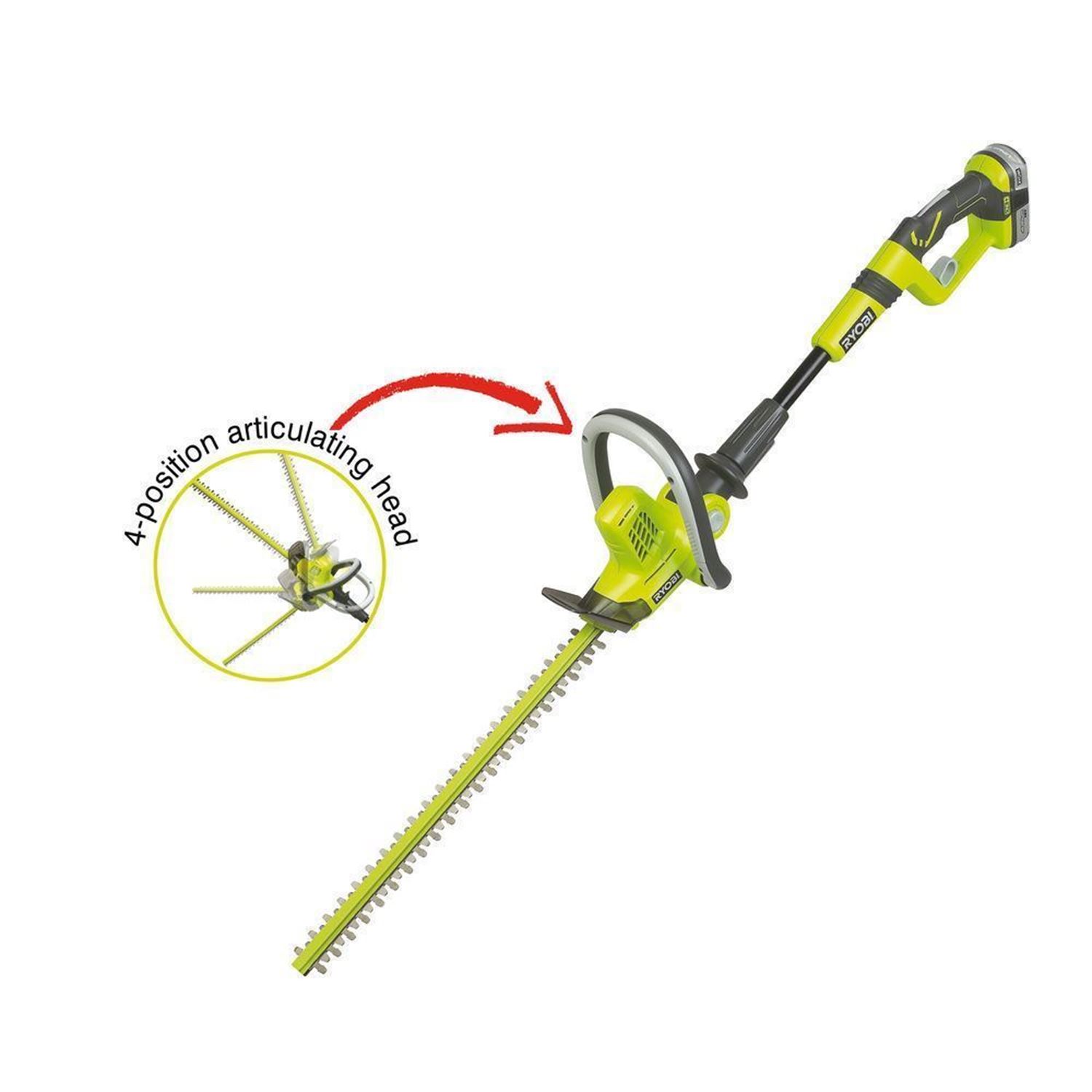 Снимка на Акумулаторен храсторез Ryobi RHT1850XLIS,18V/1,3Ah,5133003728 