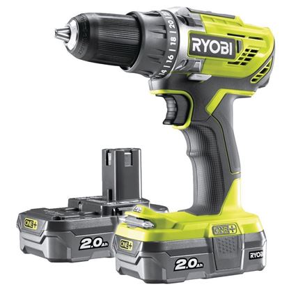 Снимка на Акумулаторна бормашина Ryobi R18DD3-220S,18V,2x2.0Ah,5133003348 