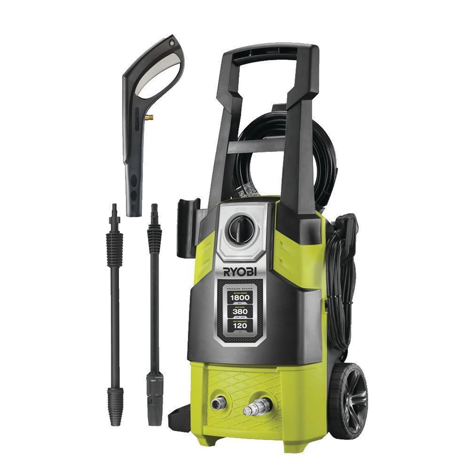 Снимка на Водоструйка Ryobi RPW120B,1800W,120bar, 5133004600