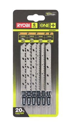 Снимка на К-кт ножчета за прободен трион Ryobi RAK6JSBW, 5132002810