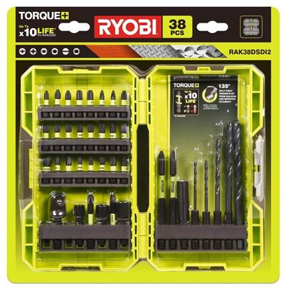 Снимка на Комплект битове 38 части Ryobi RAK38DSDI2, 5132004388