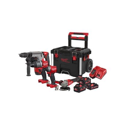 Снимка на Промо!Акумулаторен сет 4 инструмента Milwaukee M18FPP4B2-533P,4933479536