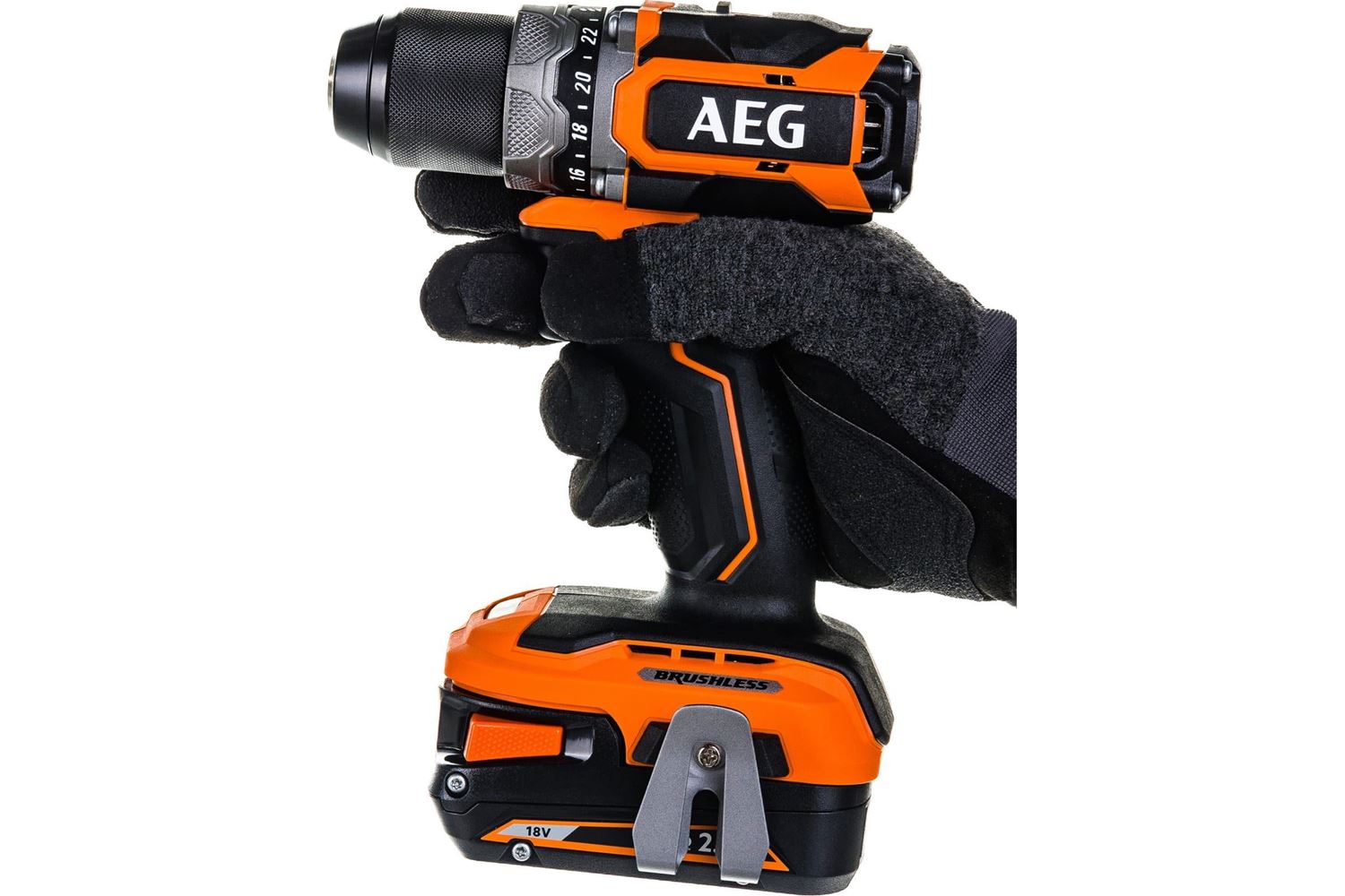 Снимка на Безчеткова акумулаторна бормашина AEG BS18SBL-202C,2x18v 2.0Ah ,4935472277