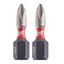 Снимка на Комплект накрайници Milwaukee SHOCKWAVE PH1 25mm,2бр.,4932430850