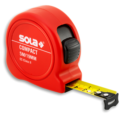 Снимка на Ролетка Sola Compact CO 5 m;широчина на лентата, 19 mm;50500501