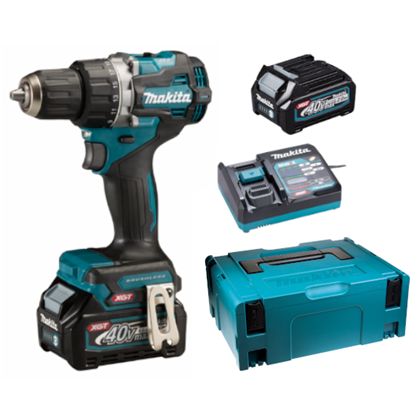 Снимка на Акумулаторен винтоверт MAKITA DF002GA201, XGT 40V 2 батерии x 2.0Ah