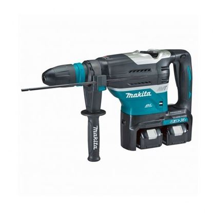 Снимка на Акумулаторен перфоратор Makita DHR400T2UN,18V+18V,2X5Ah,8J,плавен старт