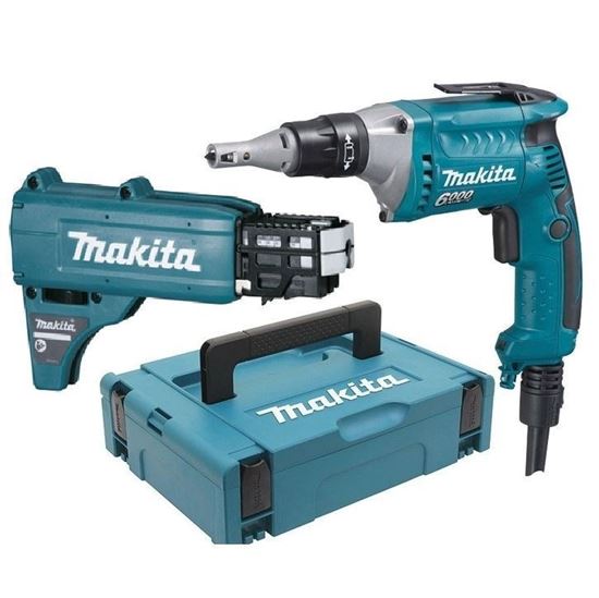 Снимка на Винтоверт за сухо строителство Makita FS6300JX2