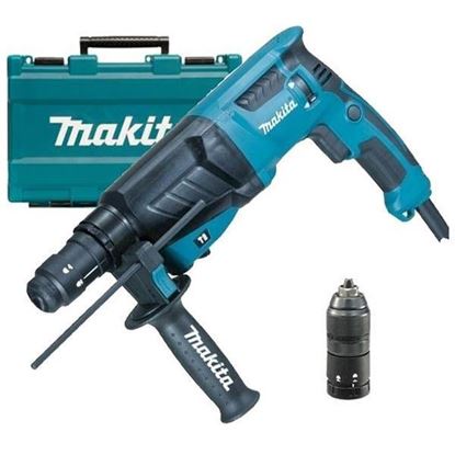 Снимка на Перфоратор Makita HR2630T,800W,SDS+,2.4J,Куфар