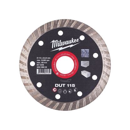 Снимка на Диамантен диск Milwaukee DUT 115mm,4932399526