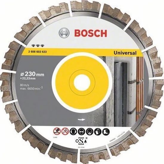 Снимка на Диамантен диск за рязане Best for UNIVERSAL 450 x 25.4 x 15 mm,2608603638