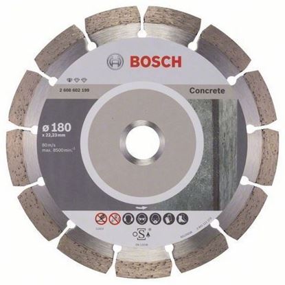 Снимка на Диамантен диск за рязане бетон Standard for CONCRETE 180 x 22,23 x 10 mm, 2608602199