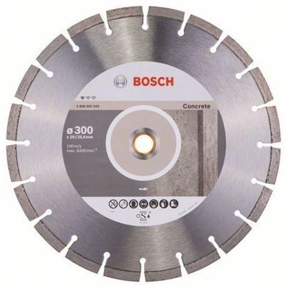 Снимка на Диамантен диск за рязане бетон Standard for CONCRETE 300 x 20/25,4 x 10 mm, 2608602543