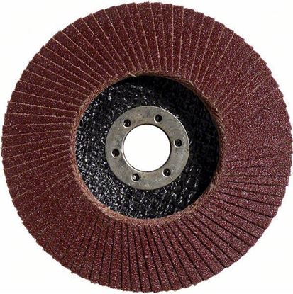 Снимка на Ламелен диск X431 Standard for Metal, скосен, основа фибростъкло, 115x22.23mm, G80;;2608603654