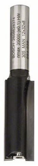 Снимка на Фрезер за канали;8 mm, D1 12 mm, L 32 mm, G 62 mm;2608628374
