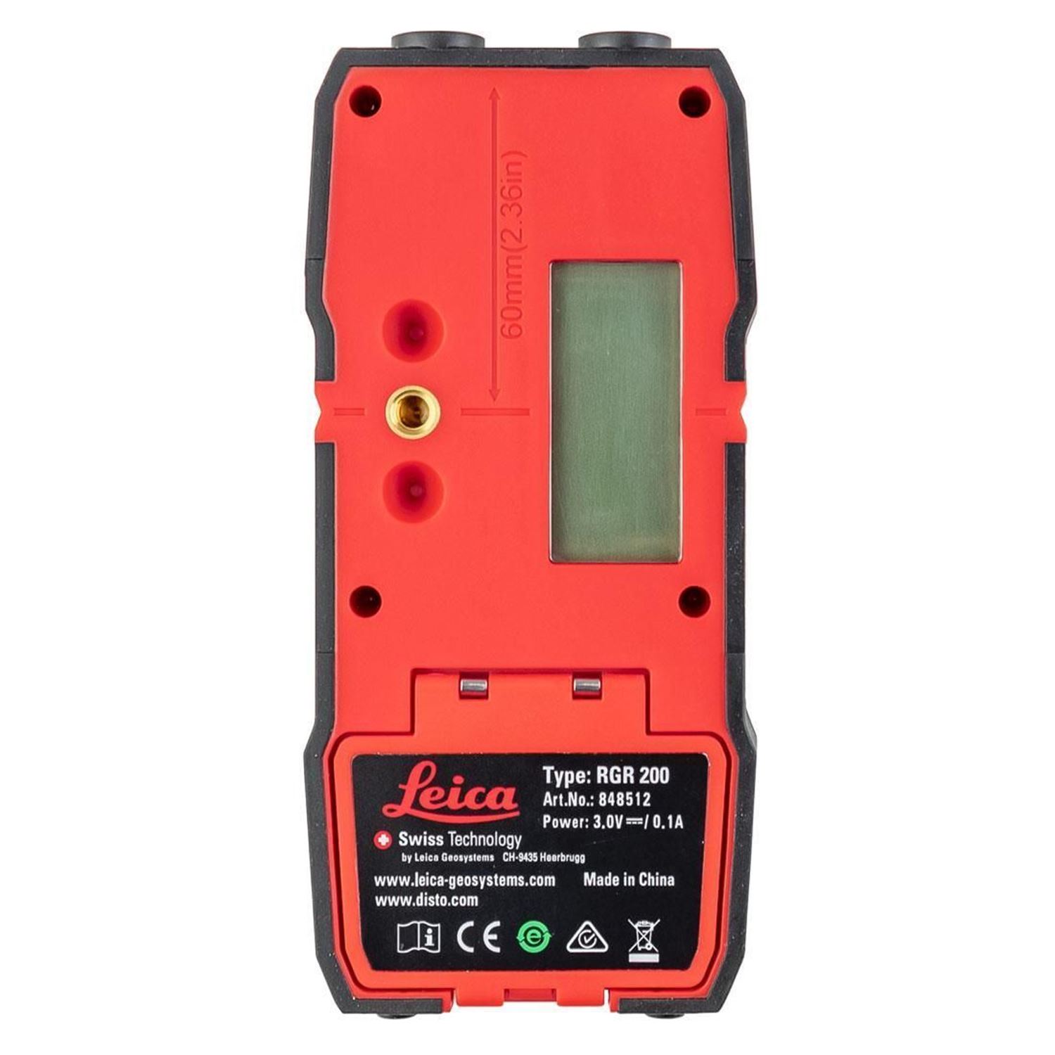 Снимка на Приемник за червена и зелена лазерна линия Leica RGR 200,866090