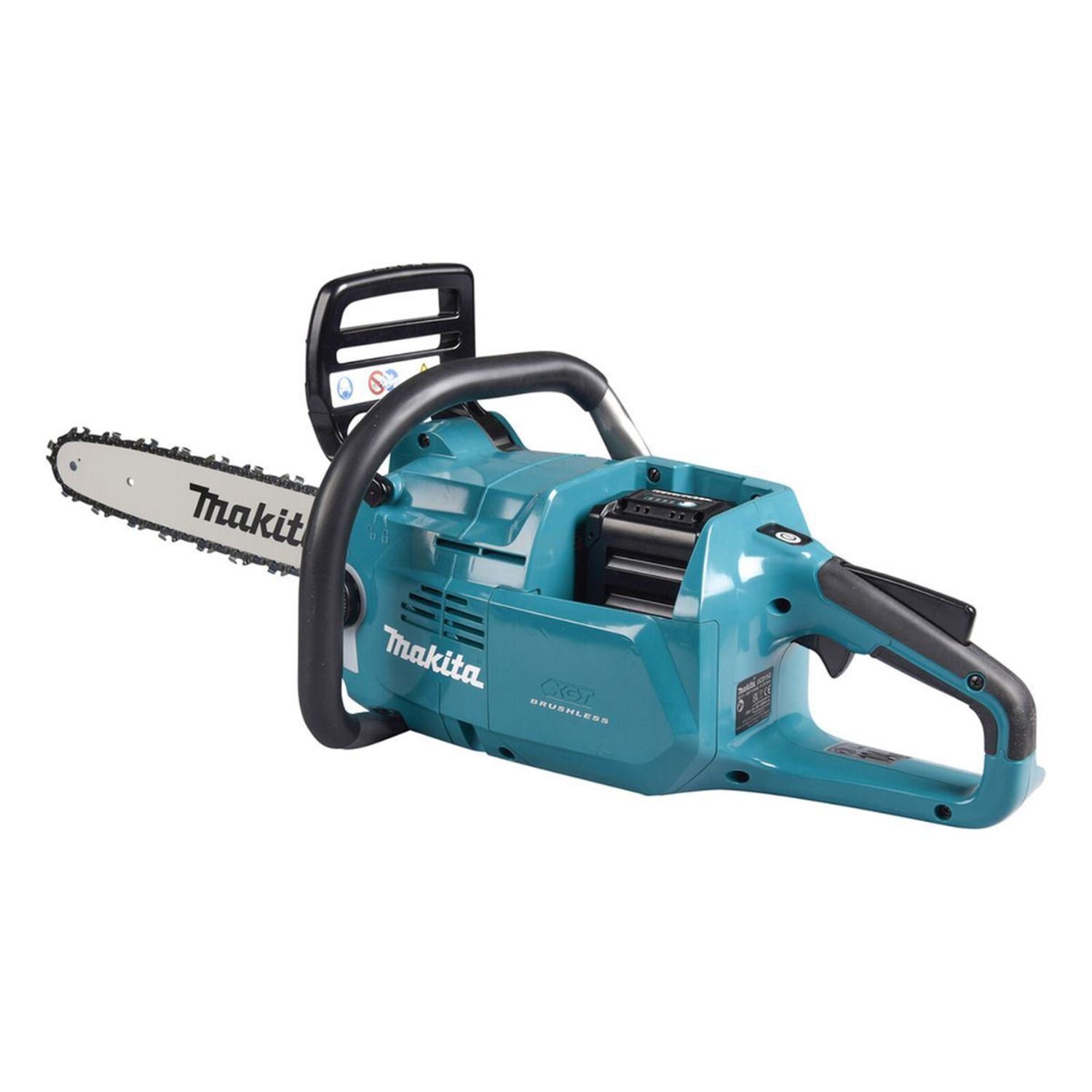 Снимка на Акумулаторен верижен трион Makita UC015GT101,40V,350 mm,0-25.5 m/s,7.5 kg,Бат. 1Х BL4050 5.0Ah, DC40RA К-Кт