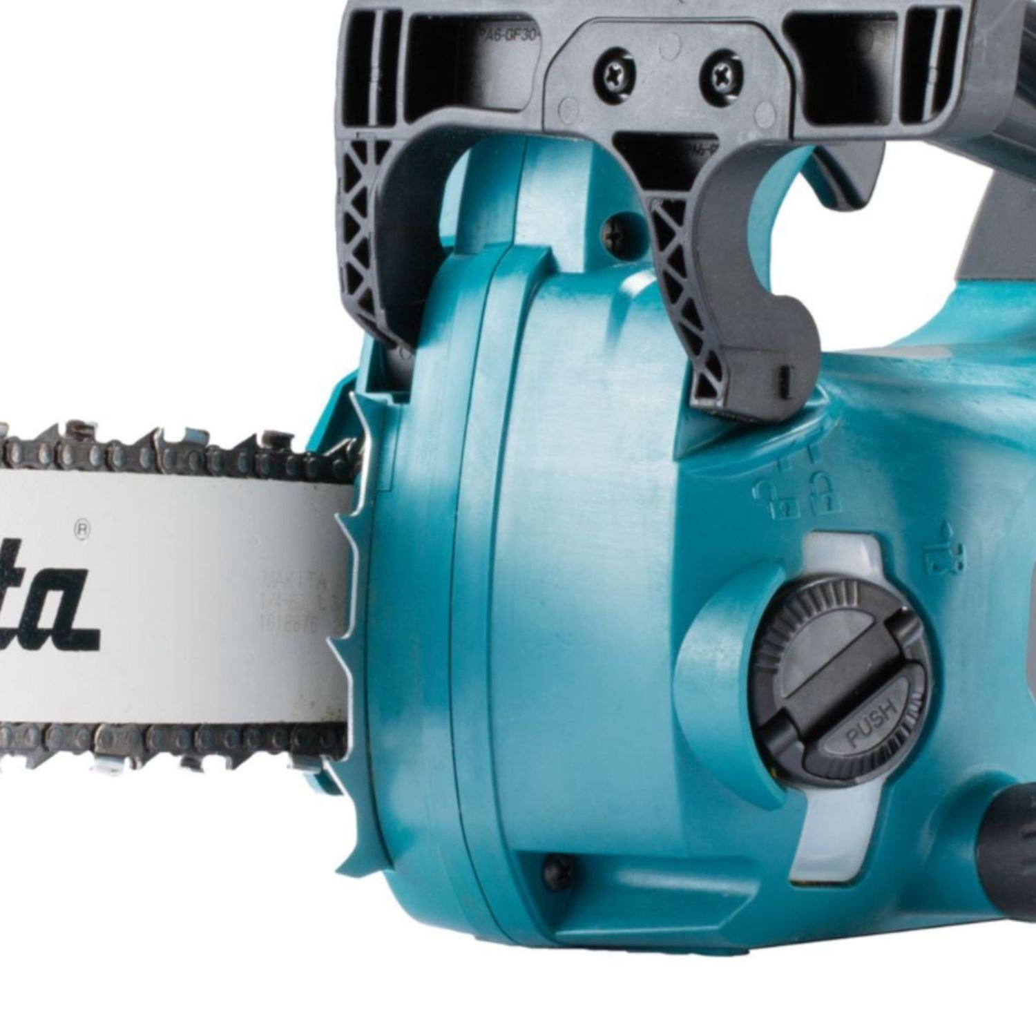 Снимка на Акумулаторен верижен трион Makita UC004GZ,40V,350 mm,0-24.8 m/s,4.7 kg, (само машина)