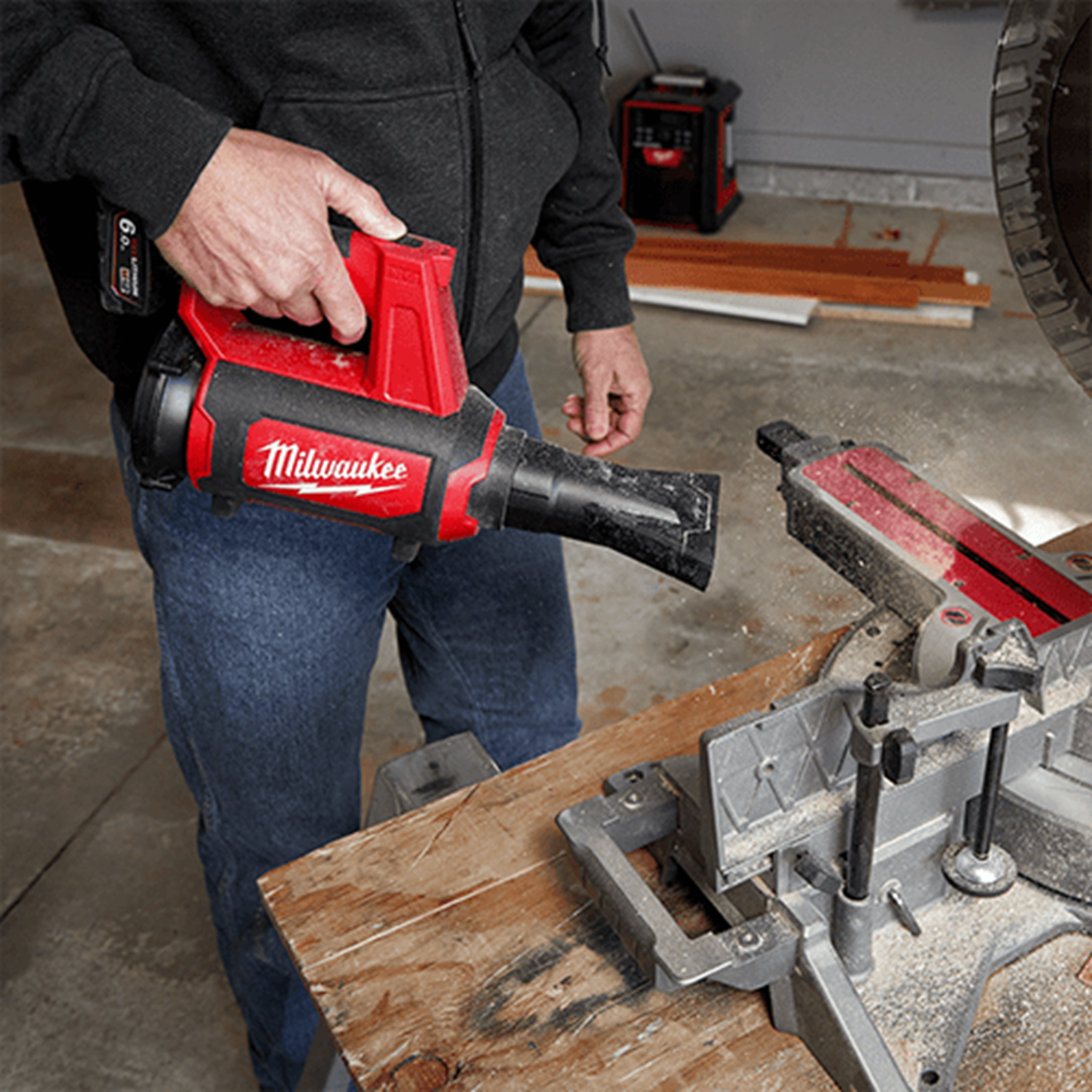 Снимка на Акумулаторна въздуходувка Milwaukee M12BBL-0,Solo,4933472214