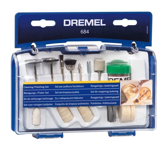 Снимка на  Комплект за почистване / полиране Dremel;26150684JA 