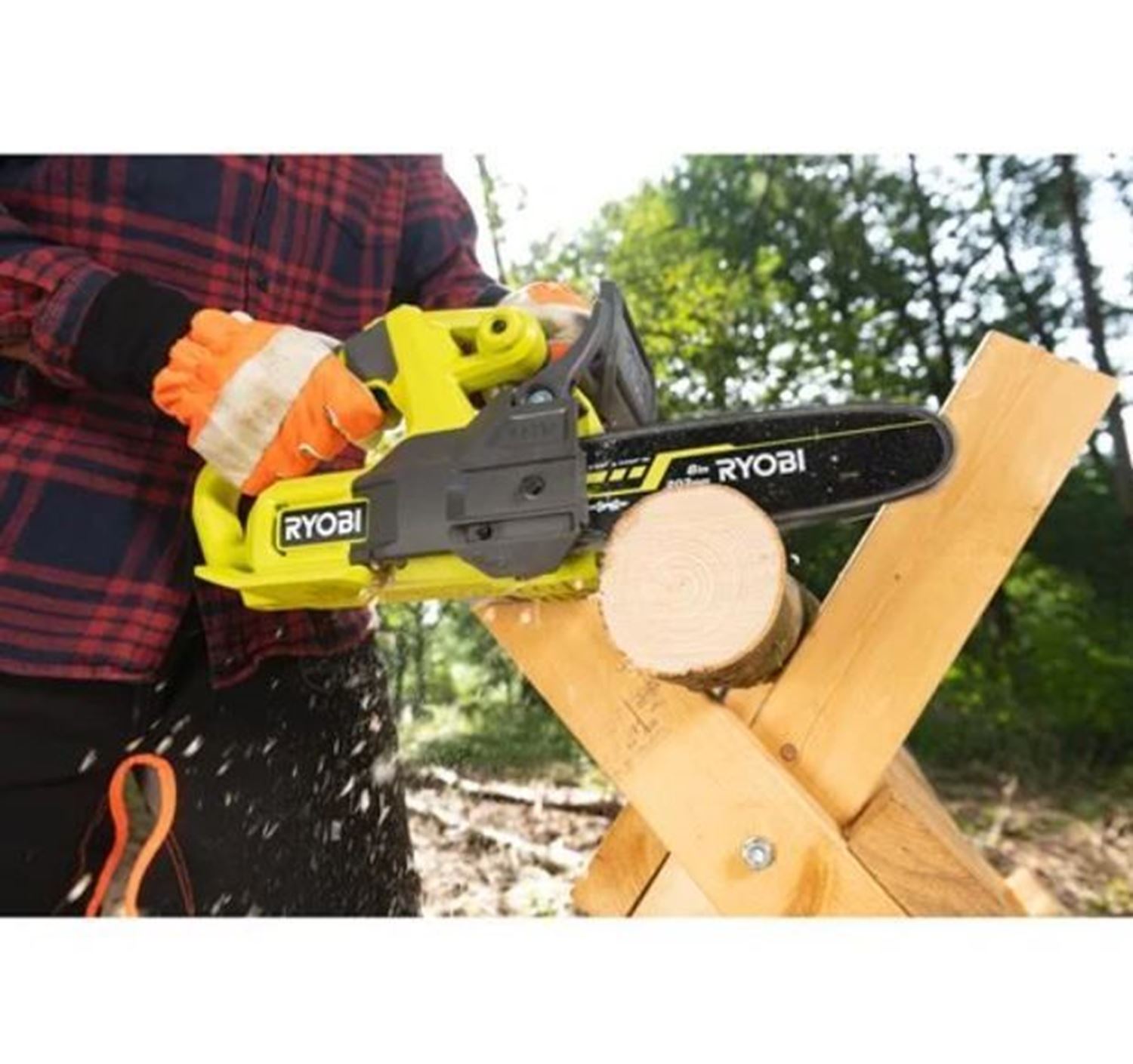 Снимка на Акумулаторен верижен трион 20 см.,RY18CS20A-0,Ryobi,5133005414