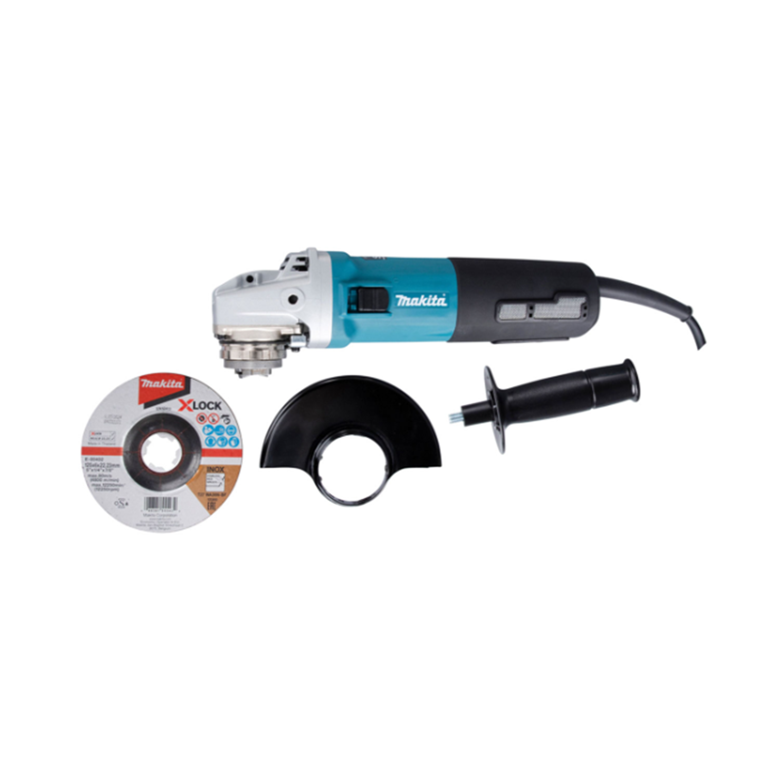 Снимка на Ъглошлайф X-LOCK GA5080RX02,Makita