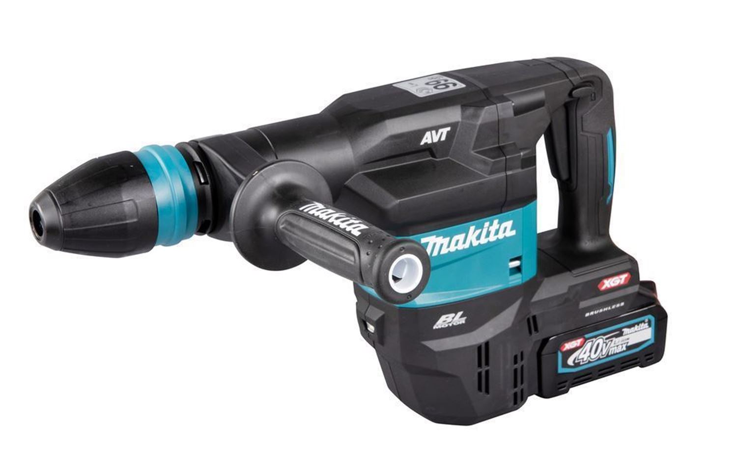 Снимка на Aкумулаторен къртач Makita HM001GM201,SDS-Max,9.4J,XGT,бат.2 x 4.0Ah 40V