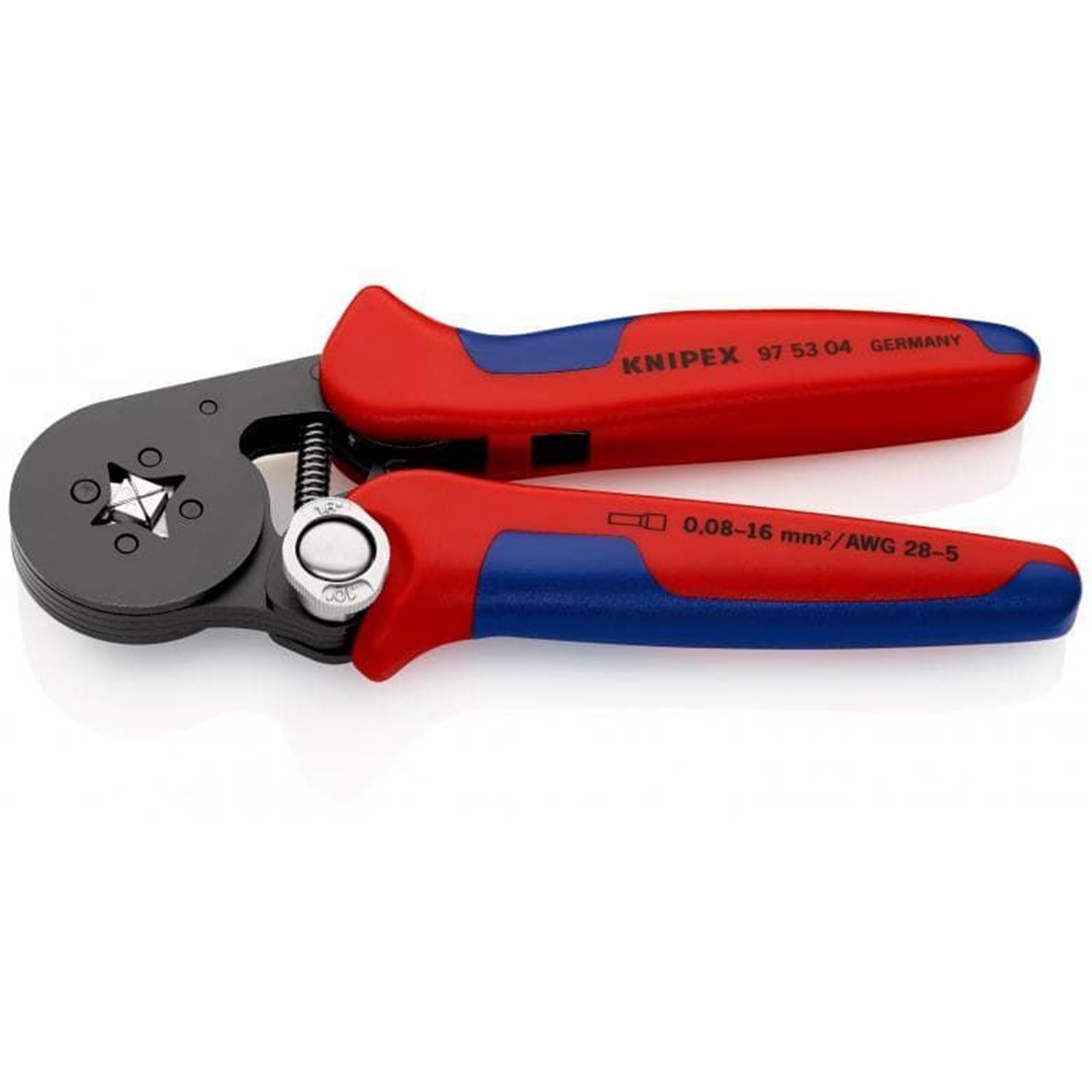 Снимка на Клещи за кримпване 0,08-10mm² и 16mm²,97 53 04,Knipex