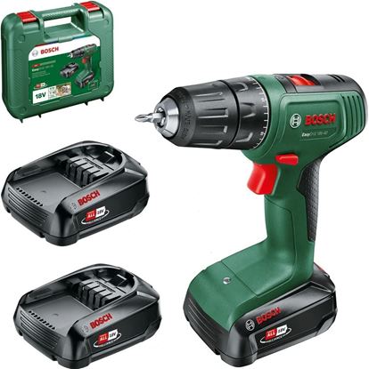 Снимка на Акумулаторен винтоверт EasyDrill 18V-40,2x2,0Ah батерии,куфар,06039D8005,Bosch