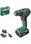 Снимка на Акумулаторен винтоверт UniversalDrill 18V-60,1x2,0Ah + AL 18V-20,куфар,06039D7001,Bosch